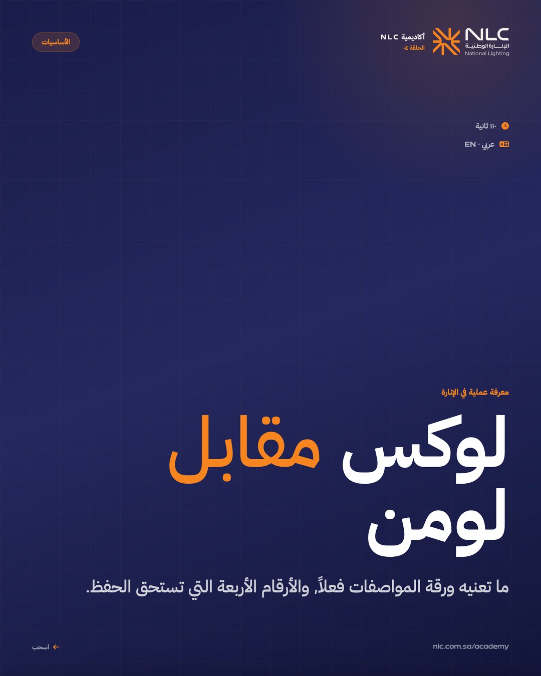 لوكس مقابل لومن, أكاديمية NLC