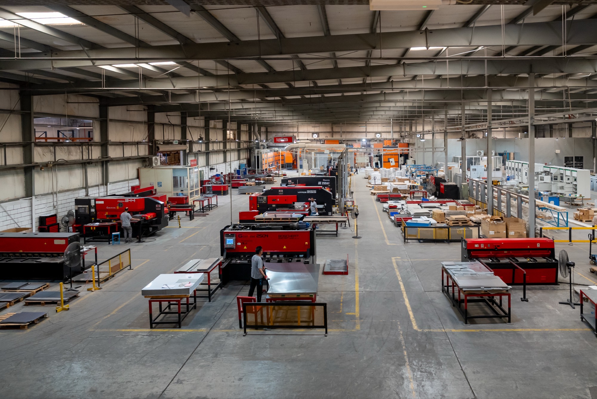 NLC fabrication floor