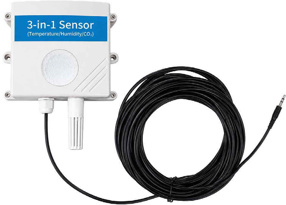 NSEN 3-in-1 Grow Room Sensor (CO2, Temperature, Humidity) by NLC