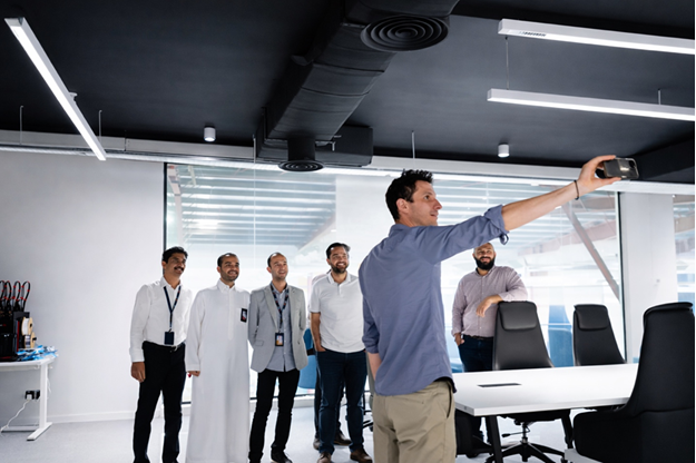 Welcoming ABB team to our facilities